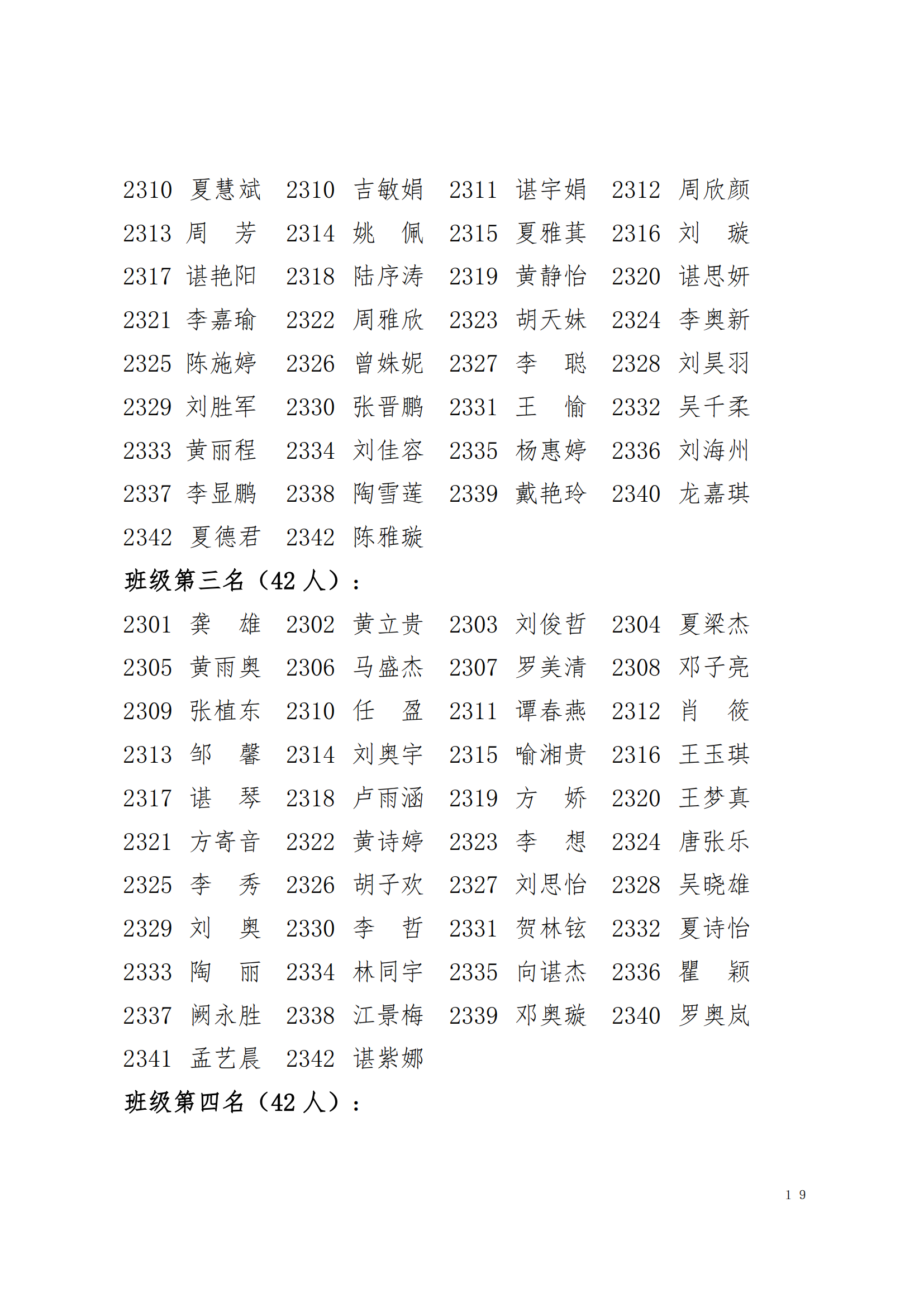 关于表彰2024年下学期学生优秀集体和先进个人的决定(图19)