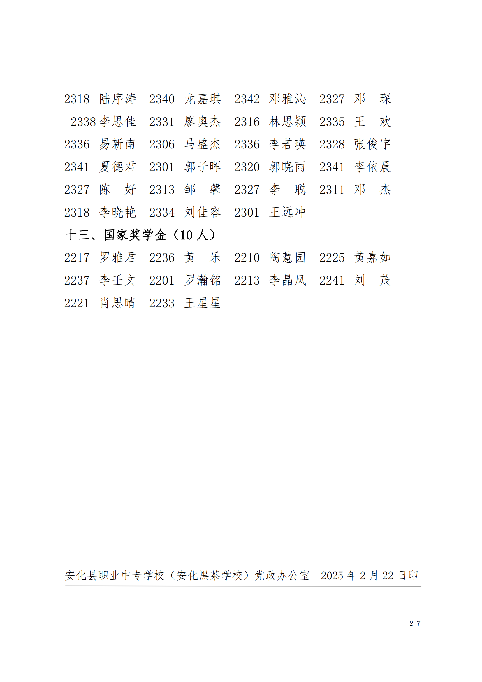 关于表彰2024年下学期学生优秀集体和先进个人的决定(图27)