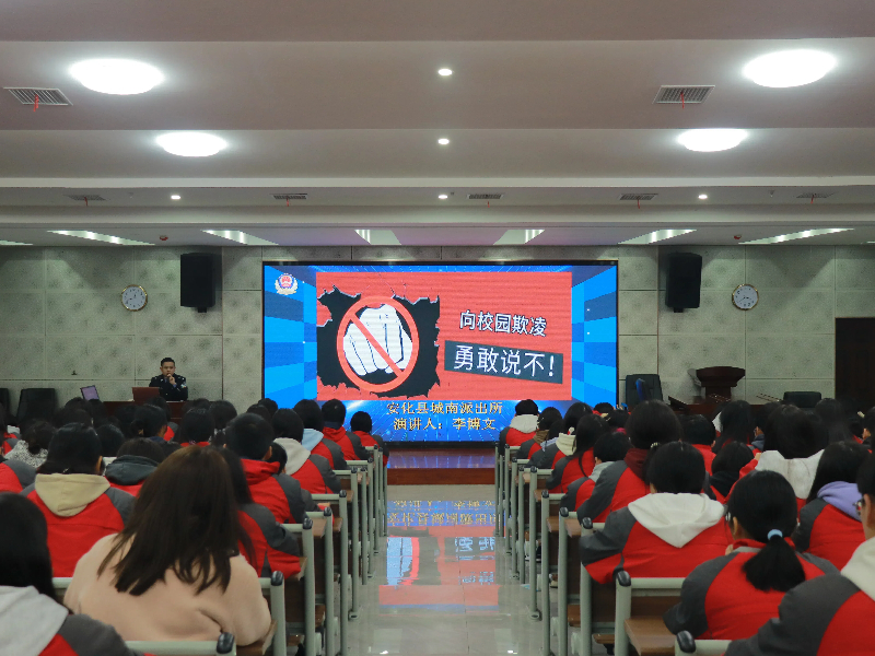 法治护航成长 共建平安校园(图1)
